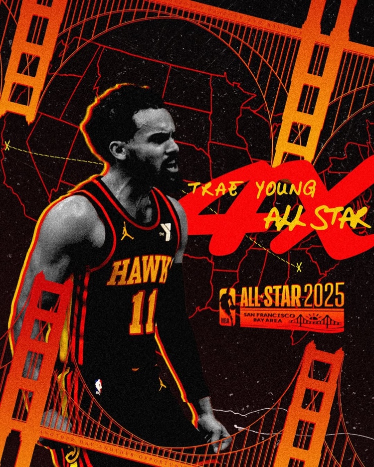  遞補入選全明星陣容！特雷-楊：生活中有些事比自己重要 4次啦