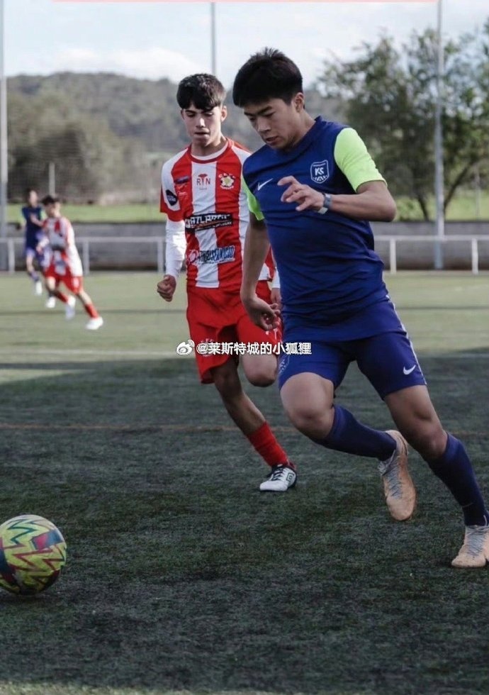  效力巴達洛納U16的中國球員汪修昊，入選西班牙加泰羅尼亞大區隊