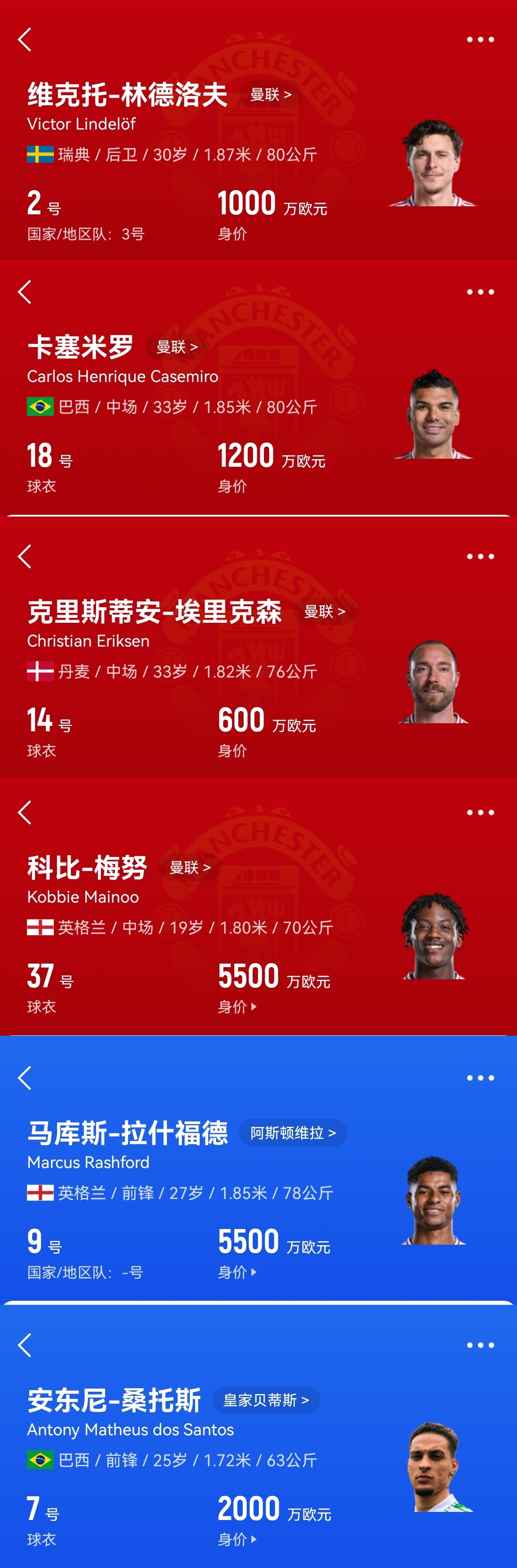  買(mǎi)誰(shuí)說(shuō)話(huà)！記者：曼聯(lián)套現拉什福德梅努等人，有信心投資頂級轉會(huì )