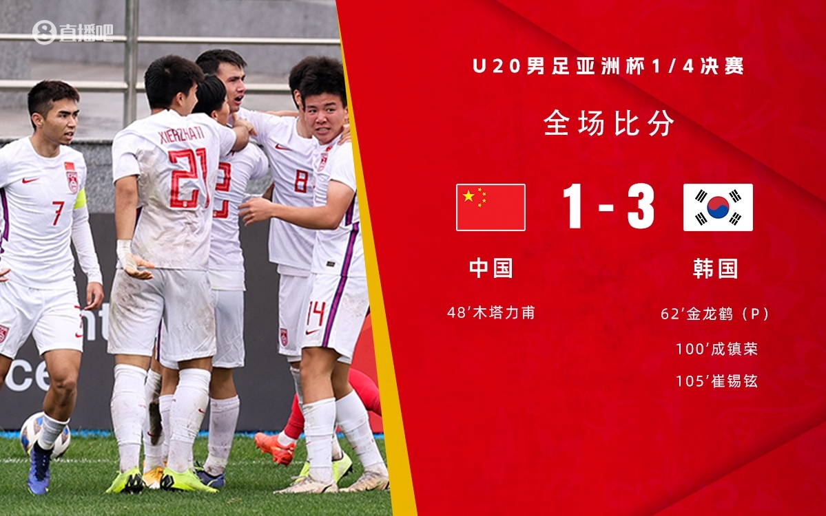  復仇！U22國足絕殺復仇韓國，2年前U20亞洲杯加時(shí)憾負無(wú)緣世青賽