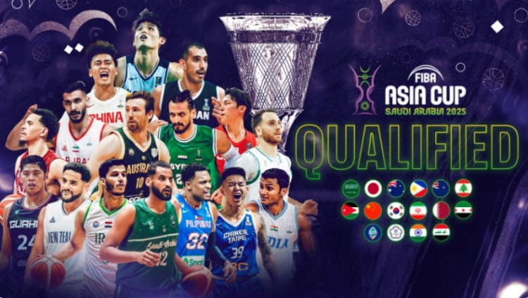  8月在沙特舉辦！FIBA官網(wǎng)：男籃亞洲杯抽簽儀式將在下月8號舉行