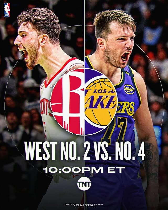  狂野西部焦點(diǎn)大戰！NBA官方發(fā)布火湖大戰海報：申京VS東契奇